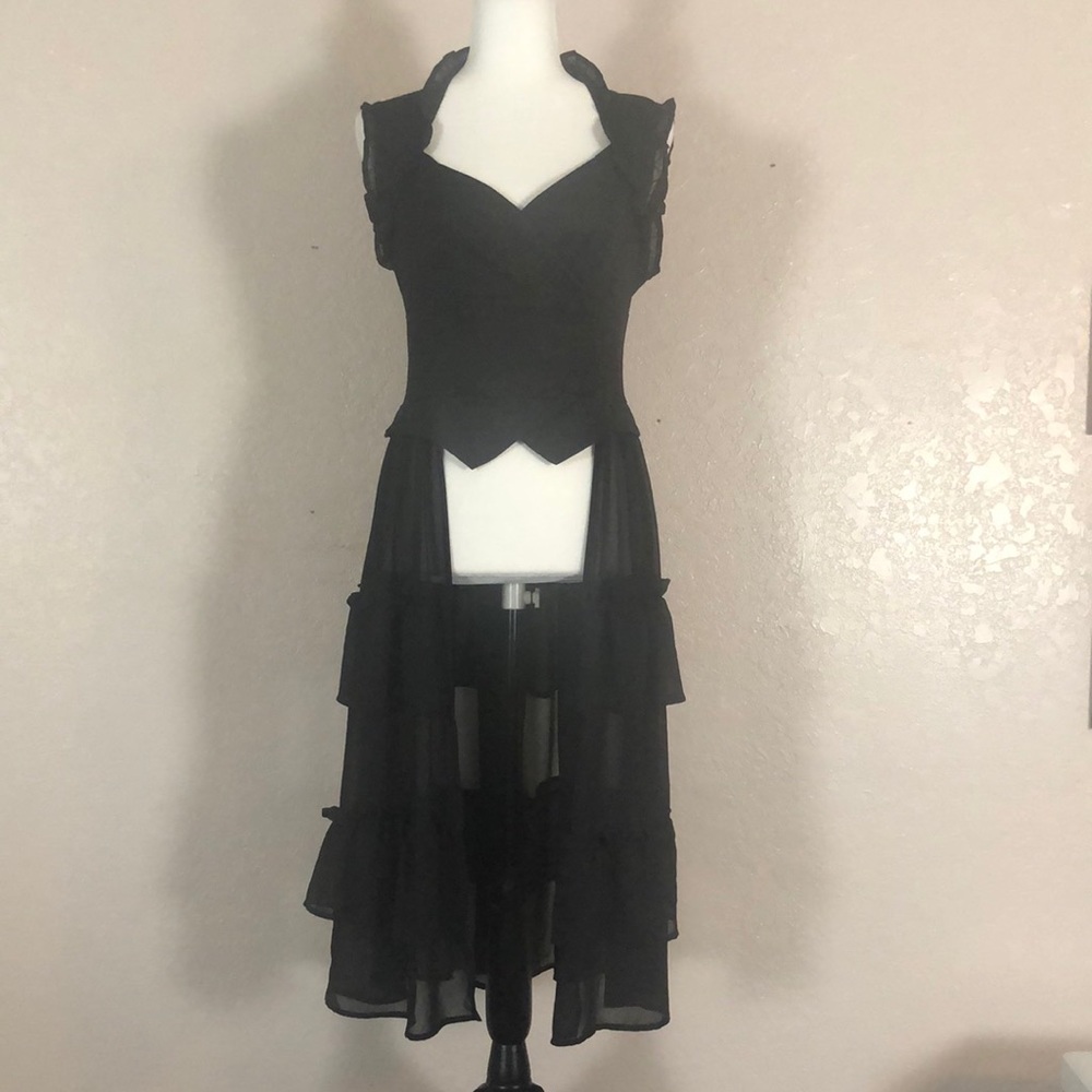 Hot Topic Gothic vest. SzL